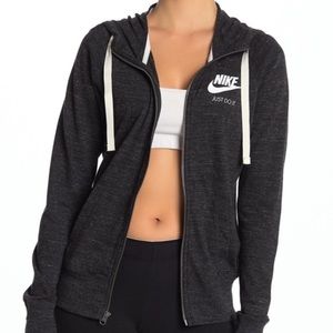 Nike Vinrage Drawstring Zip Up Hoodie